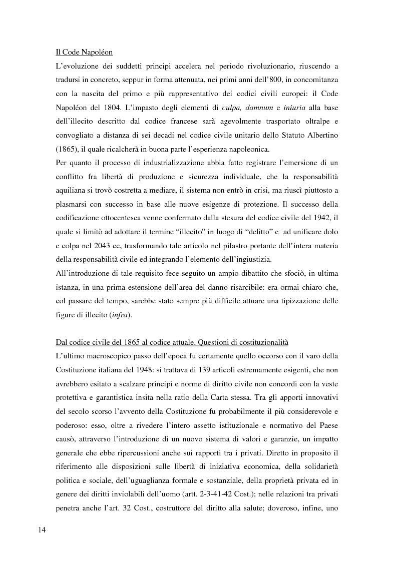 Anteprima della tesi: La risarcibilità del credito da morte del debitore nell'ordinamento italiano: un particolare sguardo alle vicende Superga e Meroni., Pagina 3