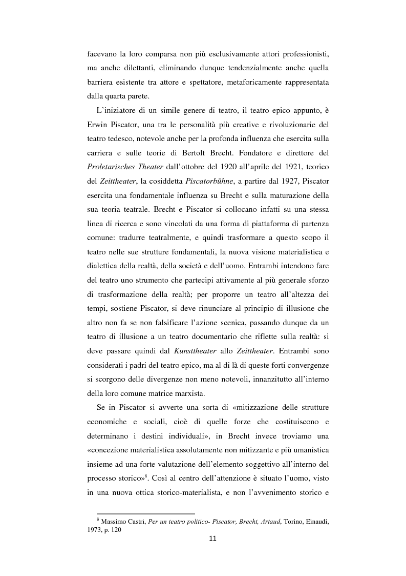 Anteprima della tesi: Il nazionalsocialismo nel teatro del tardo Brecht, Pagina 11