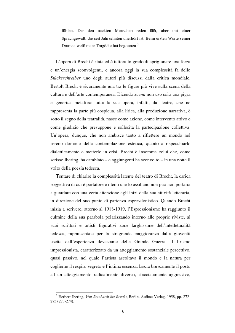 Anteprima della tesi: Il nazionalsocialismo nel teatro del tardo Brecht, Pagina 6