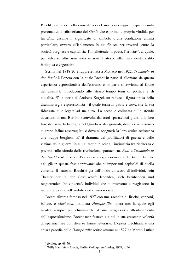 Anteprima della tesi: Il nazionalsocialismo nel teatro del tardo Brecht, Pagina 8