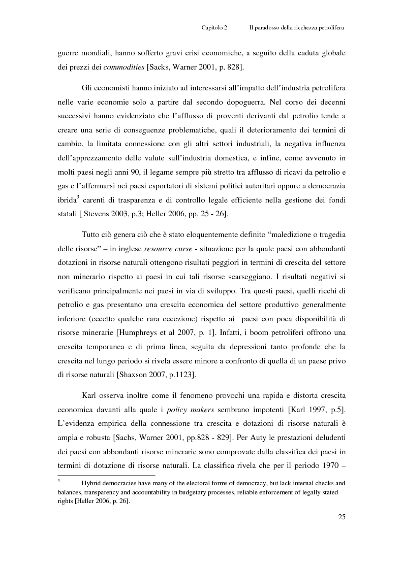 Anteprima della tesi: Gli investimenti Eni in Congo Brazzaville: trade-off tra profitti e protezione dell'ambiente e della società civile, Pagina 3