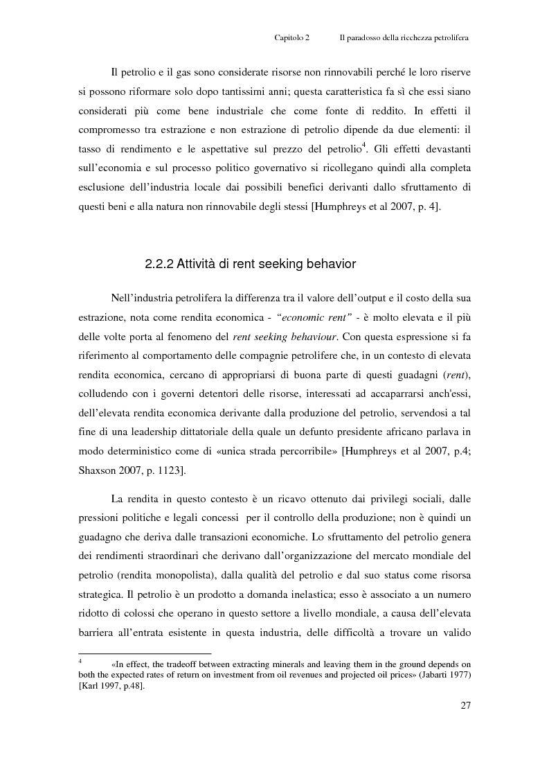 Anteprima della tesi: Gli investimenti Eni in Congo Brazzaville: trade-off tra profitti e protezione dell'ambiente e della società civile, Pagina 5