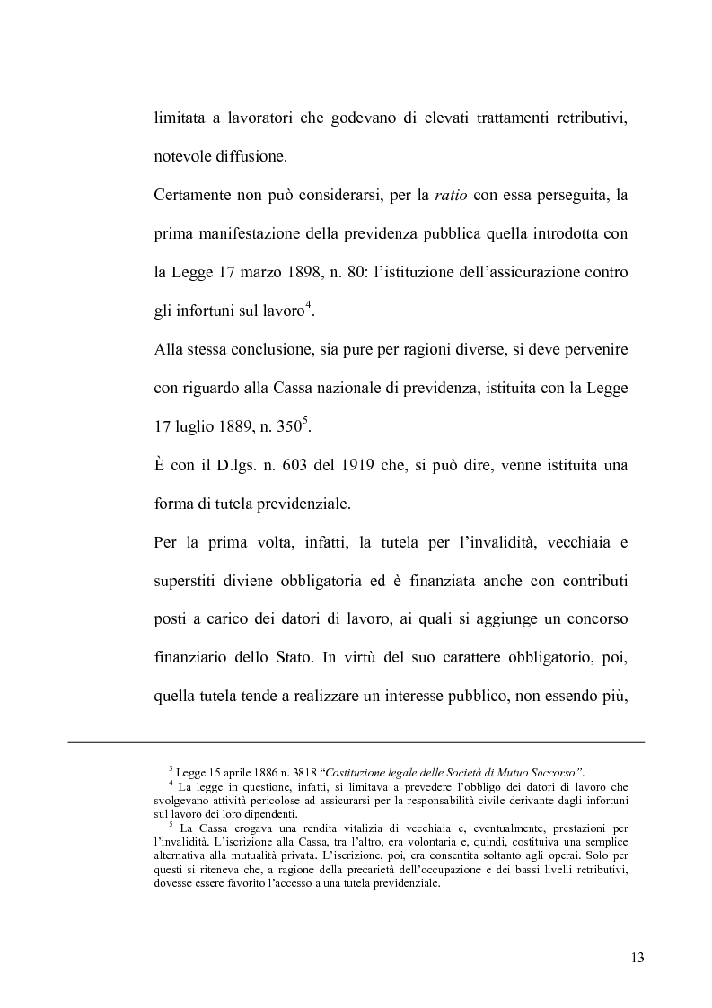 Anteprima della tesi: Regime fiscale della previdenza complementare, Pagina 14
