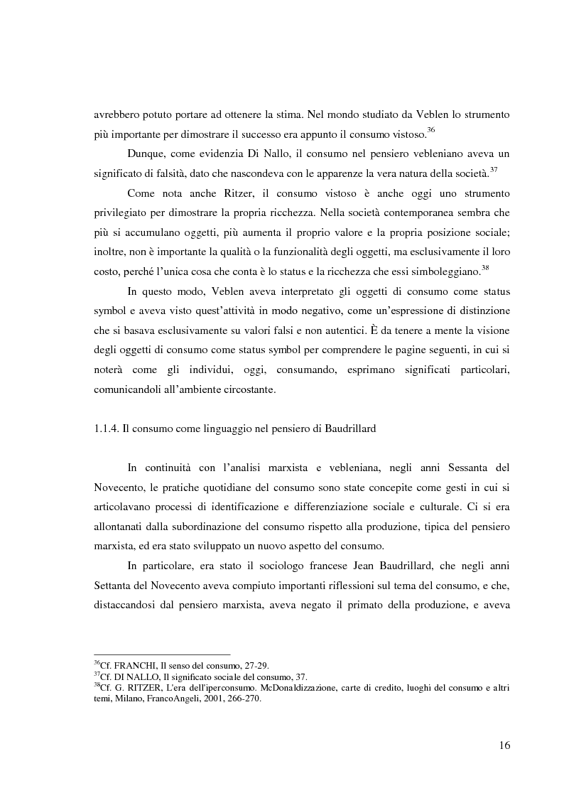 Anteprima della tesi: Le pratiche di consumo degli adolescenti e dei giovani italiani nelle ricerche pubblicate dal 2000 al 2009, Pagina 10