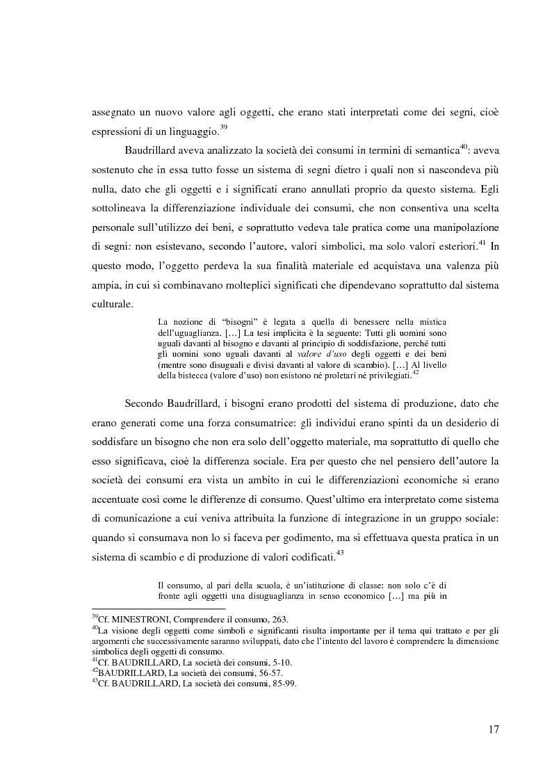Anteprima della tesi: Le pratiche di consumo degli adolescenti e dei giovani italiani nelle ricerche pubblicate dal 2000 al 2009, Pagina 11