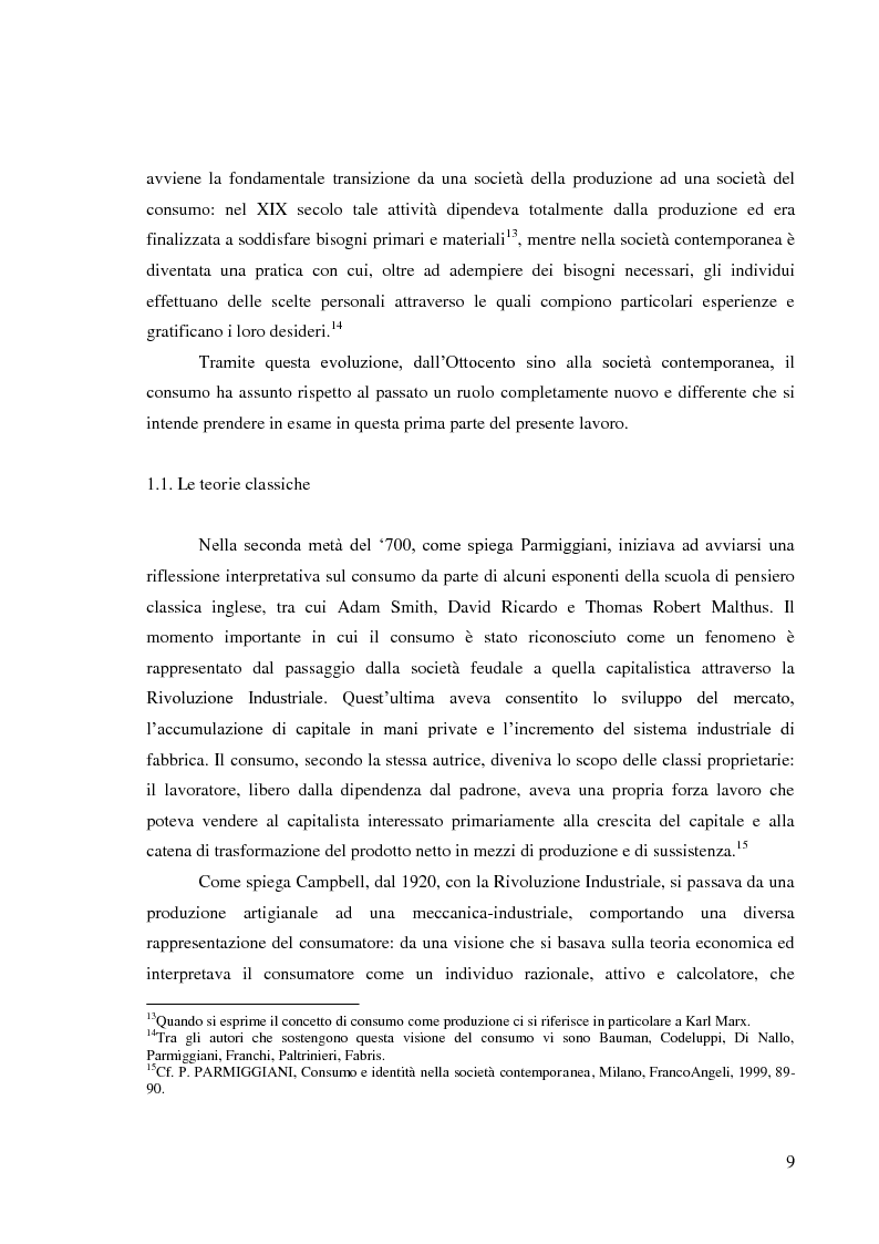 Anteprima della tesi: Le pratiche di consumo degli adolescenti e dei giovani italiani nelle ricerche pubblicate dal 2000 al 2009, Pagina 3