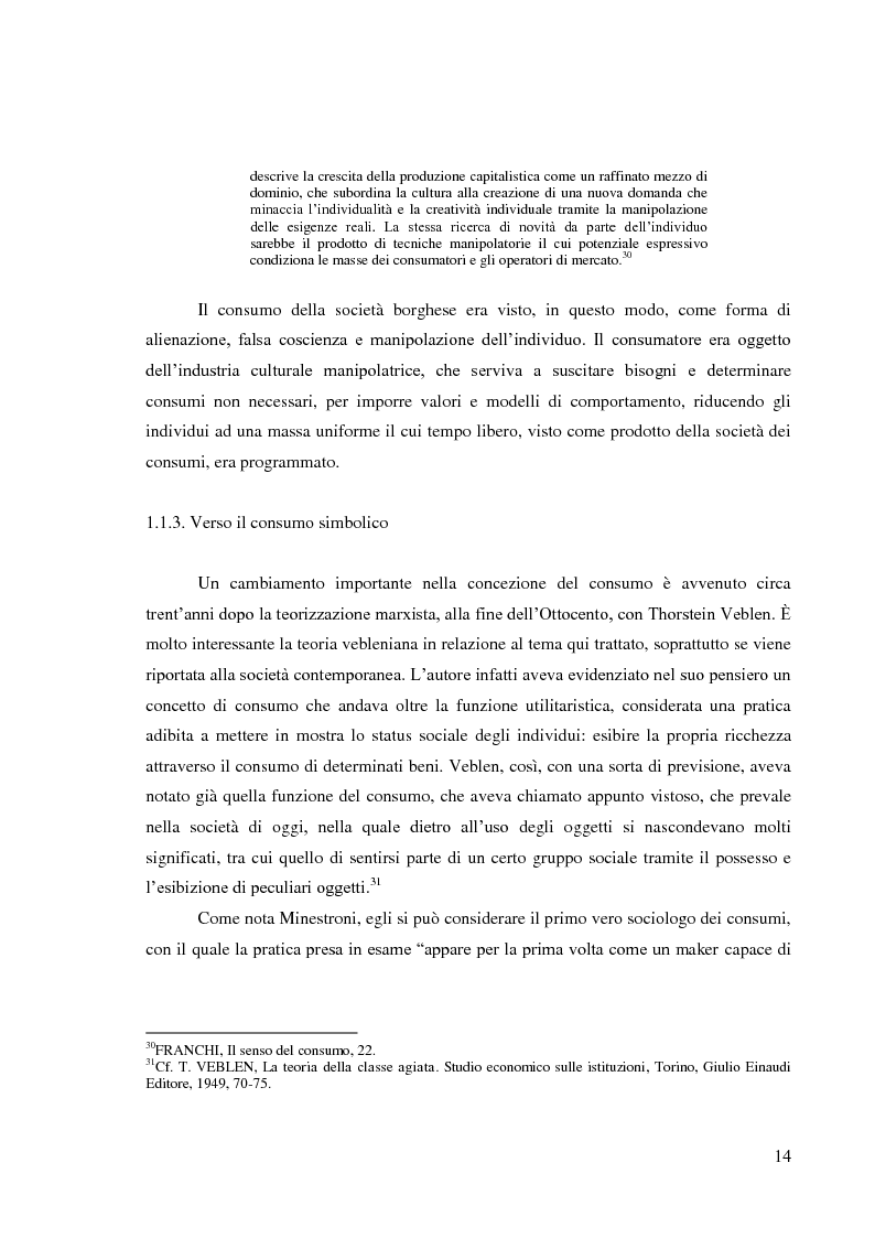 Anteprima della tesi: Le pratiche di consumo degli adolescenti e dei giovani italiani nelle ricerche pubblicate dal 2000 al 2009, Pagina 8