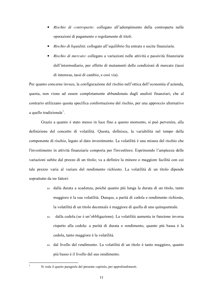 Anteprima della tesi: Modelli per lo studio della volatilità: analisi e applicazioni, Pagina 11