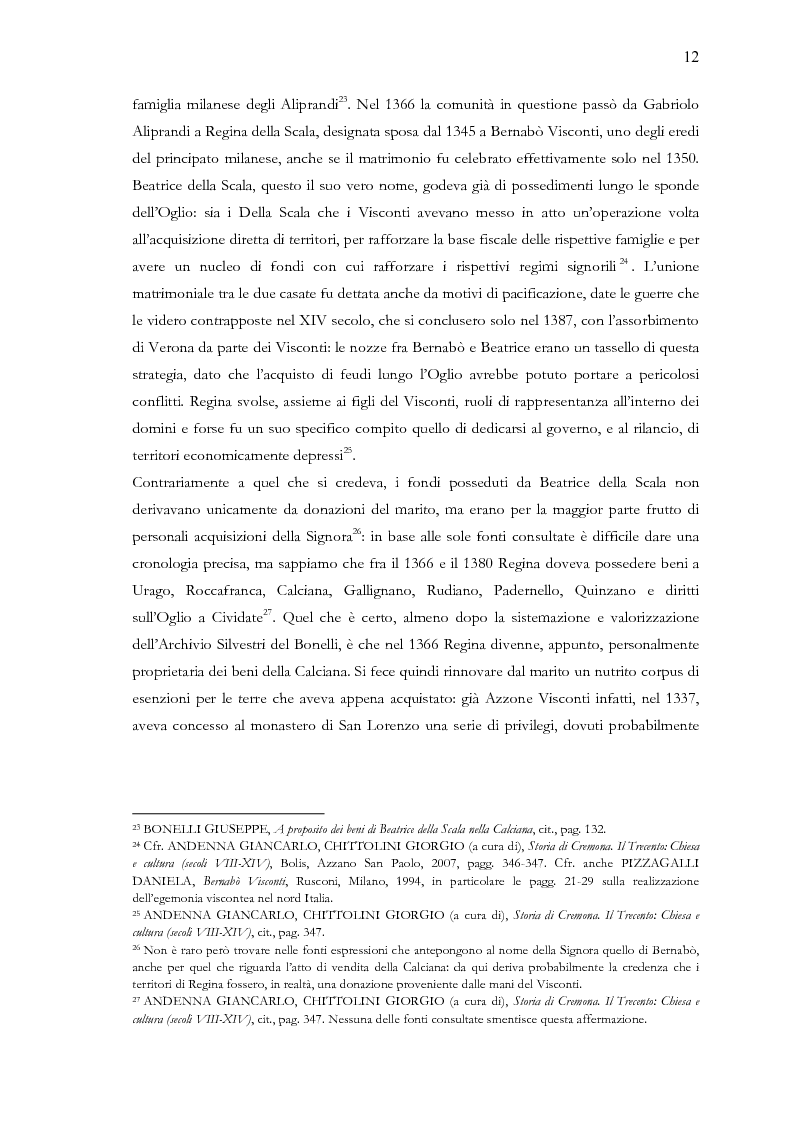 Anteprima della tesi: Una terra separata ai confini del Ducato. Privilegi ed esenzioni della Calciana nel XVIII secolo, Pagina 9