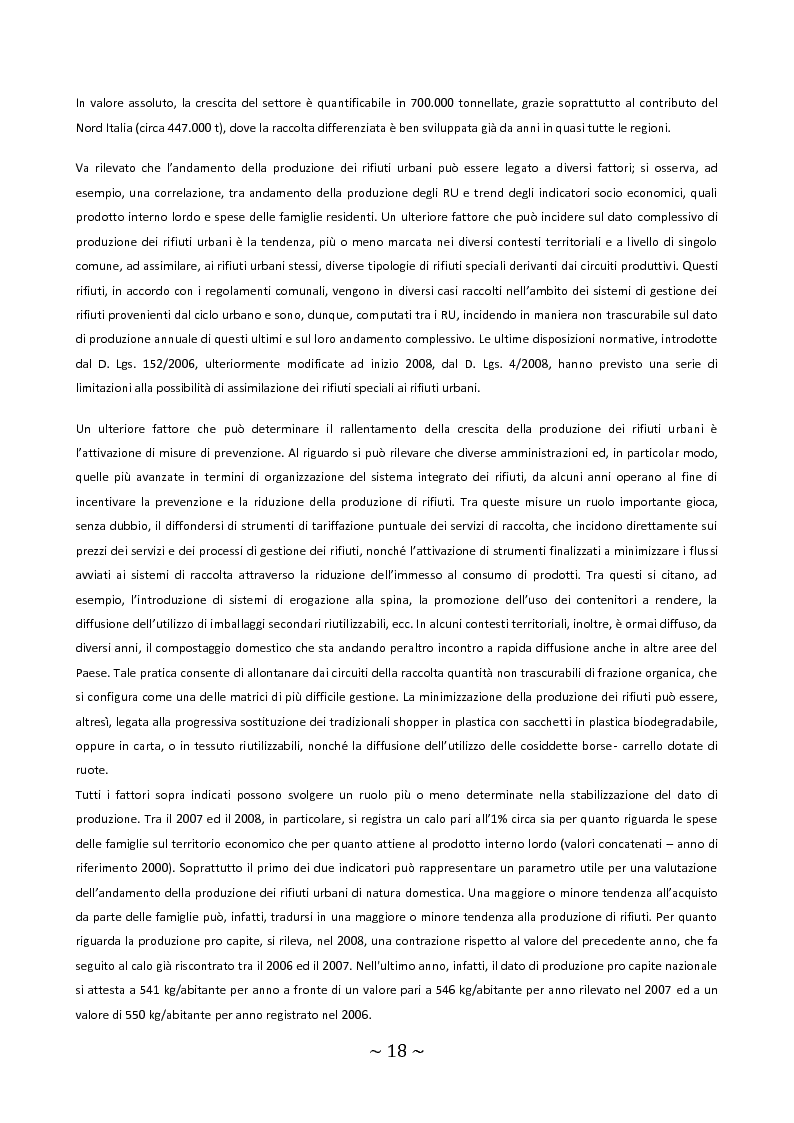Anteprima della tesi: Trattamento e smaltimento dei Rifiuti Solidi Urbani all'interno del Parco Nazionale del Circeo, Pagina 14
