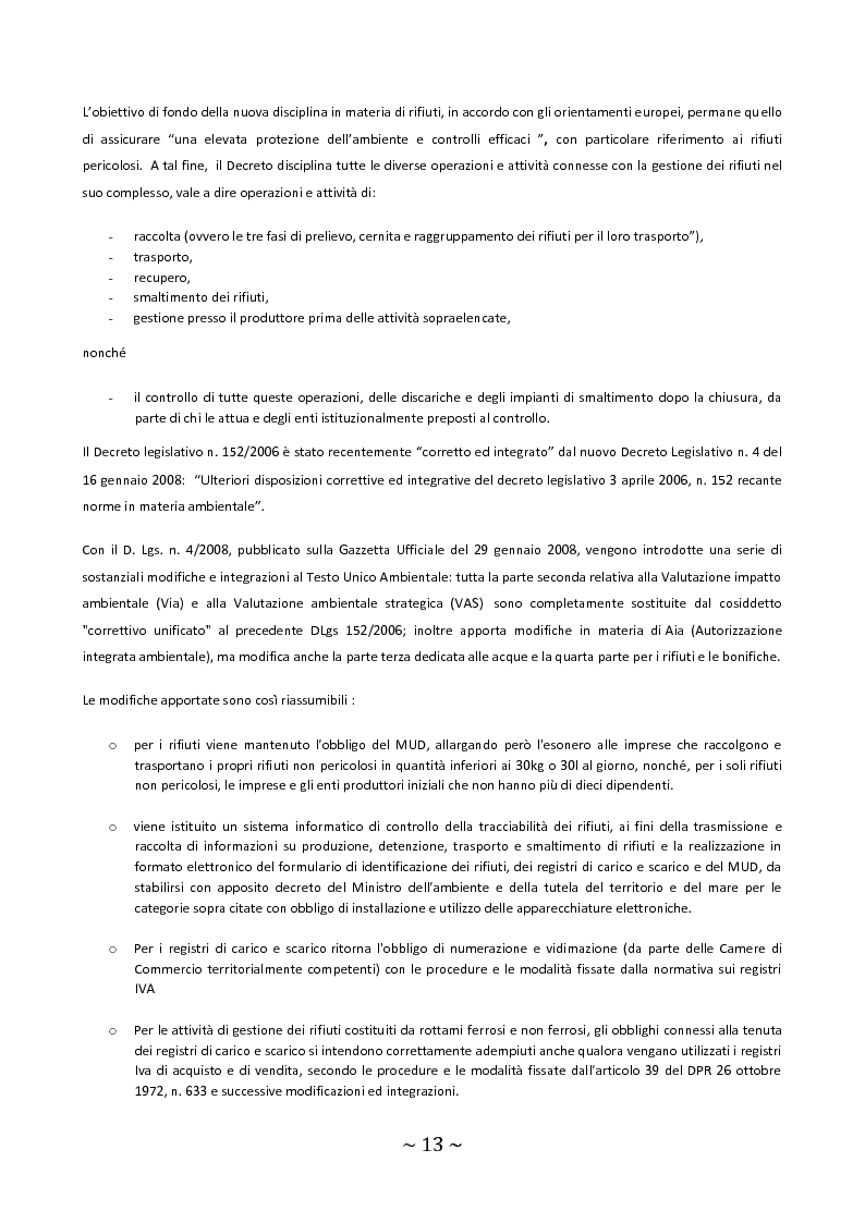 Anteprima della tesi: Trattamento e smaltimento dei Rifiuti Solidi Urbani all'interno del Parco Nazionale del Circeo, Pagina 9