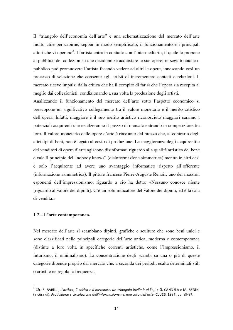 Anteprima della tesi: Investire in Arte Contemporanea, Pagina 11