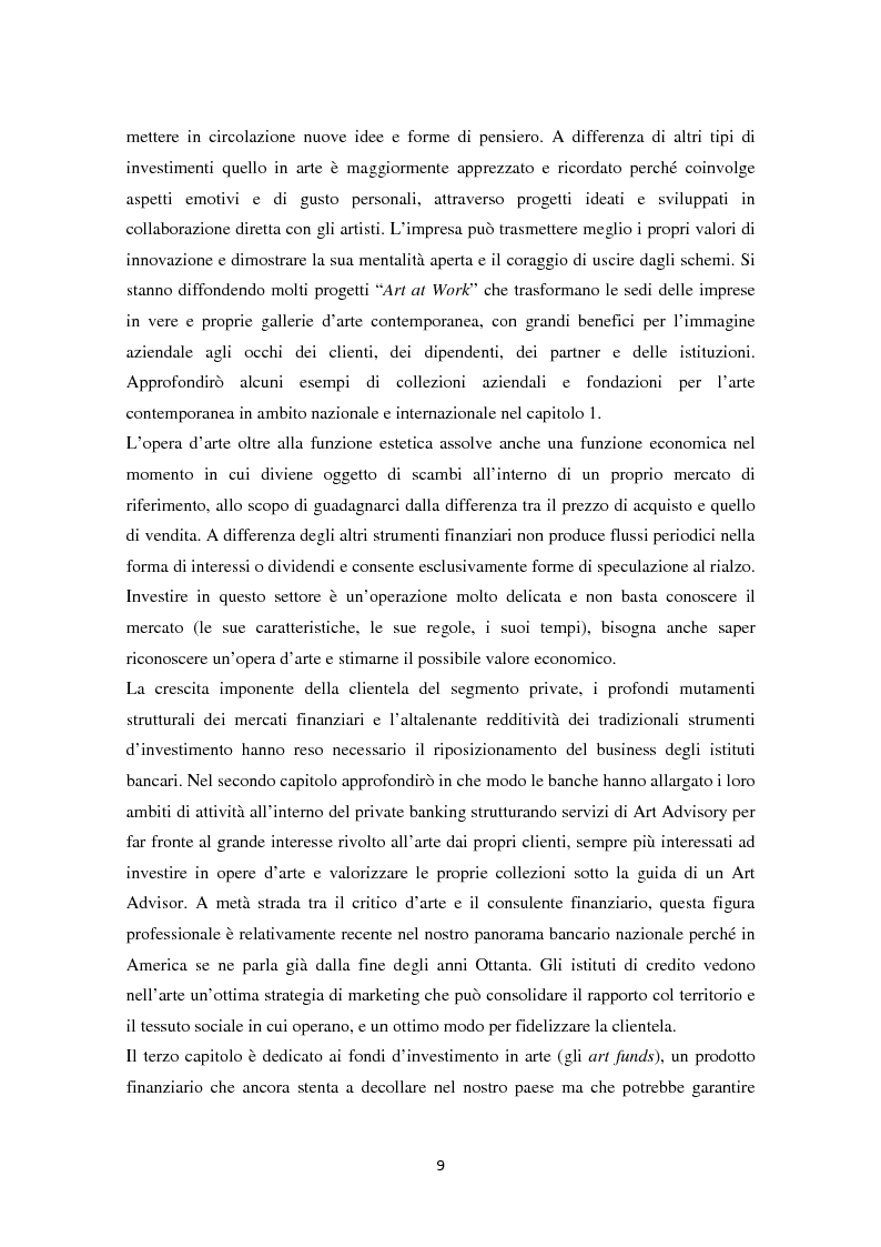 Anteprima della tesi: Investire in Arte Contemporanea, Pagina 6