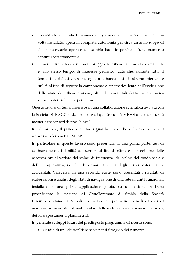 Anteprima della tesi: Validazione di un sistema di sensori di spostamenti per il monitoraggio delle frane, Pagina 5