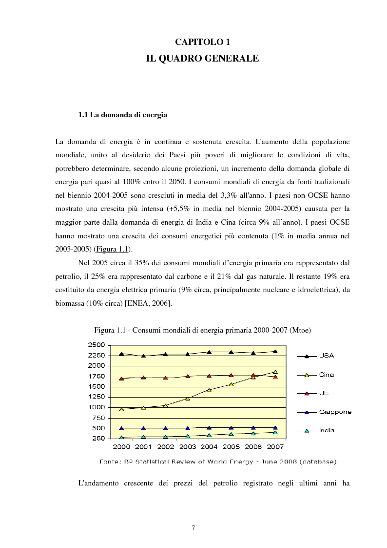 Anteprima della tesi: Le fonti energetiche rinnovabili: un'opportunità di crescita, Pagina 4