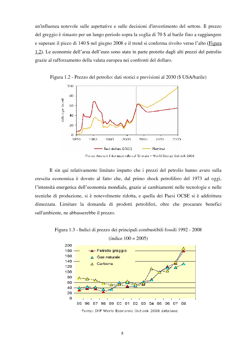 Anteprima della tesi: Le fonti energetiche rinnovabili: un'opportunità di crescita, Pagina 5