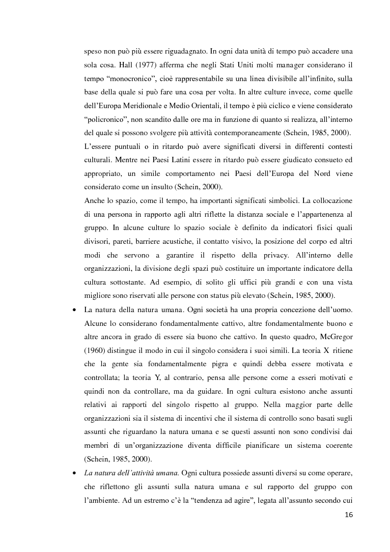 Anteprima della tesi: Il ruolo della cultura organizzativa nel goal setting di gruppo in un contesto bancario, Pagina 11