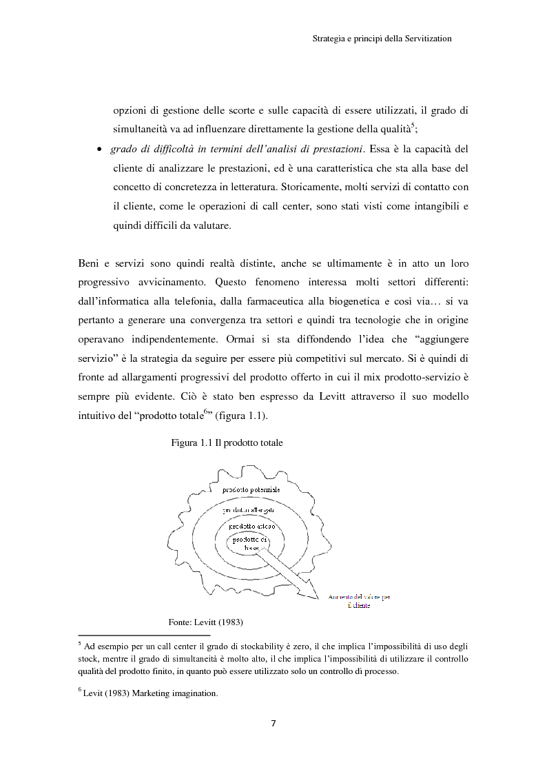 Anteprima della tesi: Valore per il cliente e riprogettazione della service-chain: un'applicazione nel settore dell'elettrodomestico bianco., Pagina 12