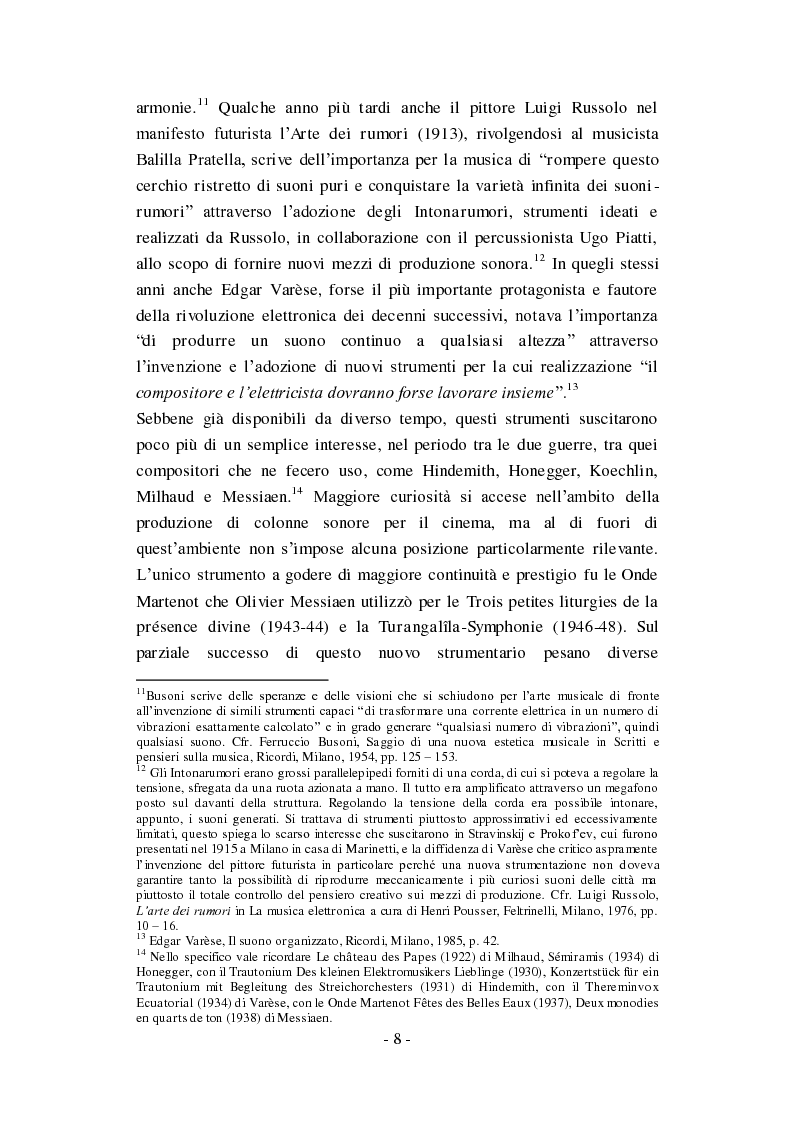 Anteprima della tesi: Genesi, sviluppo e diffusione del software "Music N" nella storia della composizione informatica., Pagina 14