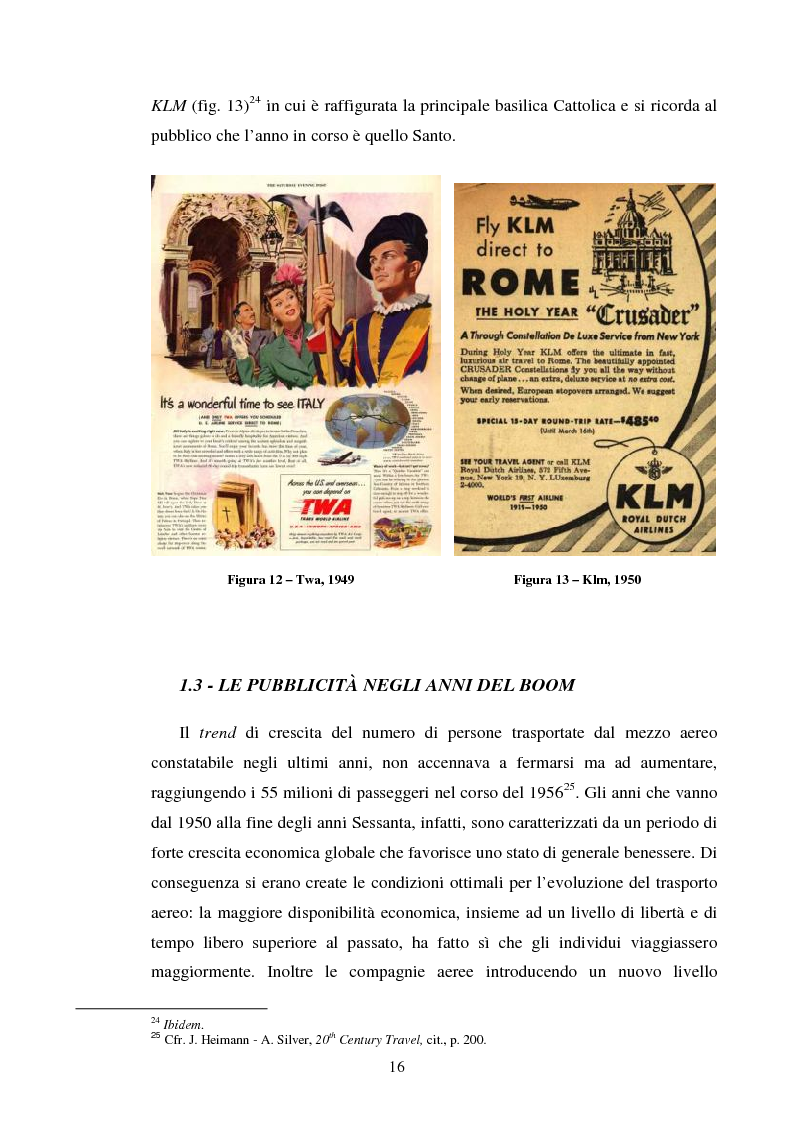 Anteprima della tesi: La comunicazione pubblicitaria delle compagnie aeree. Il caso Alitalia, Pagina 13