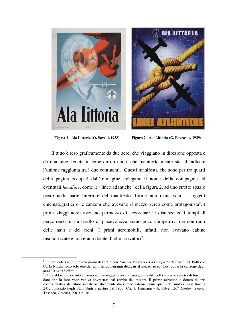 Anteprima della tesi: La comunicazione pubblicitaria delle compagnie aeree. Il caso Alitalia, Pagina 4