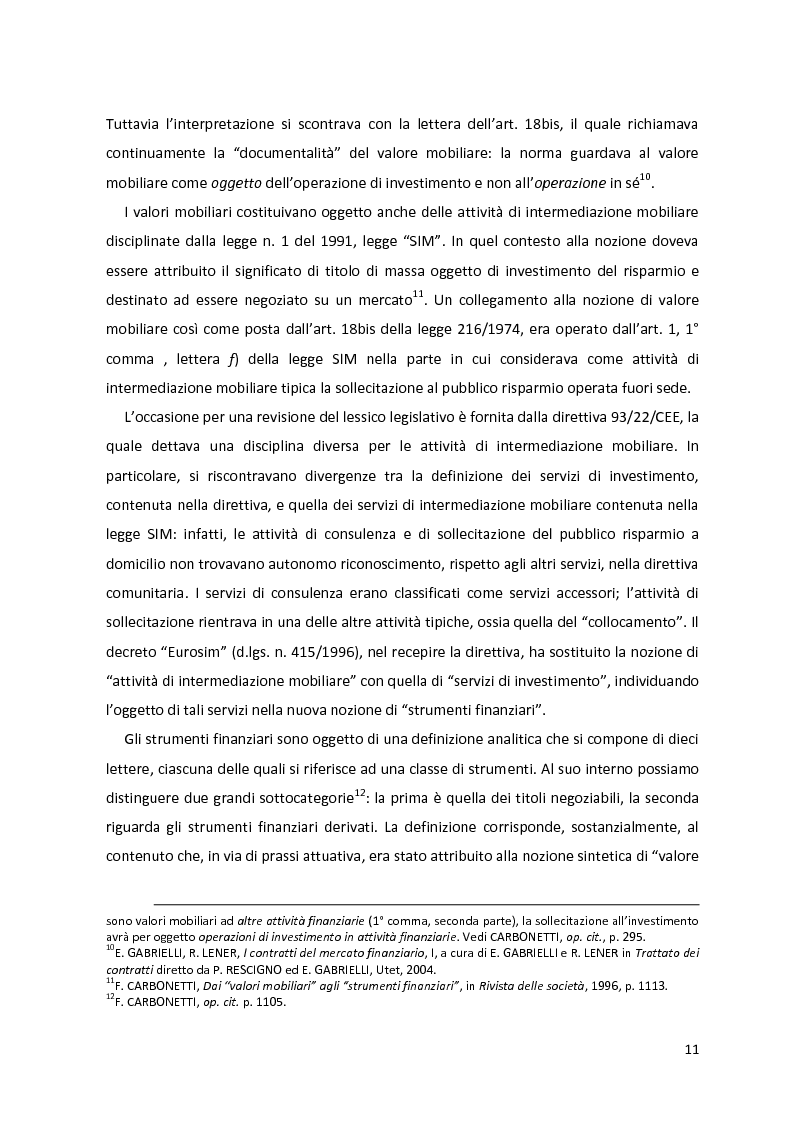 Anteprima della tesi: I prodotti assicurativi-finanziari, tra investimento, risparmio, previdenza. Profili giuridici, Pagina 7