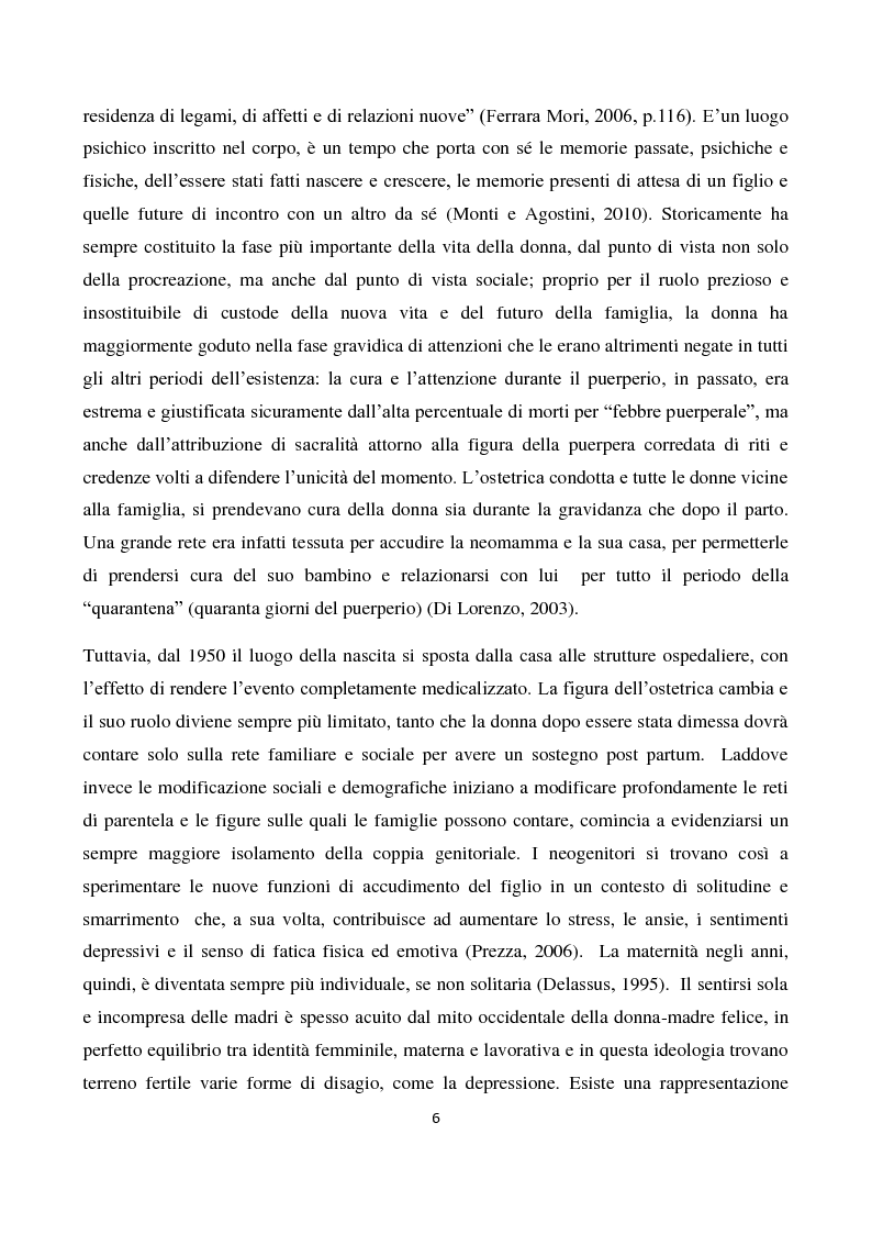 Anteprima della tesi: Il sostegno alla neo-genitorialità nei Centri per le Famiglie: l'esperienza di Spazio Cicogna, Pagina 4