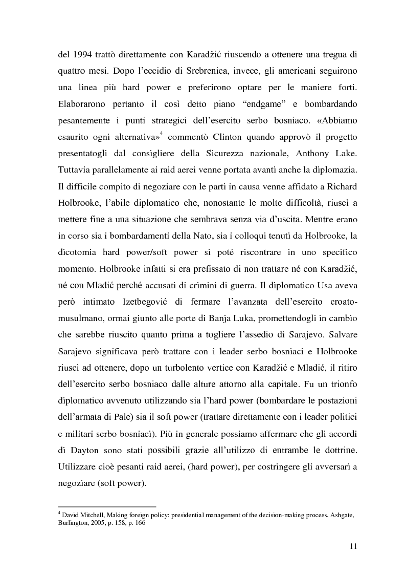 Anteprima della tesi: L'intervento statunitense in Bosnia-Erzegovina (1992-1995), Pagina 6