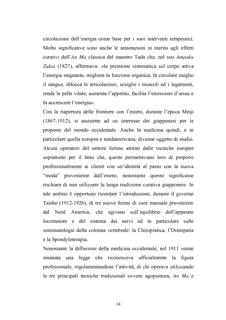 Anteprima della tesi: Concezioni della corporeità e del benessere psicofisico: esperienze di formazione di uno shiatsuka, Pagina 13
