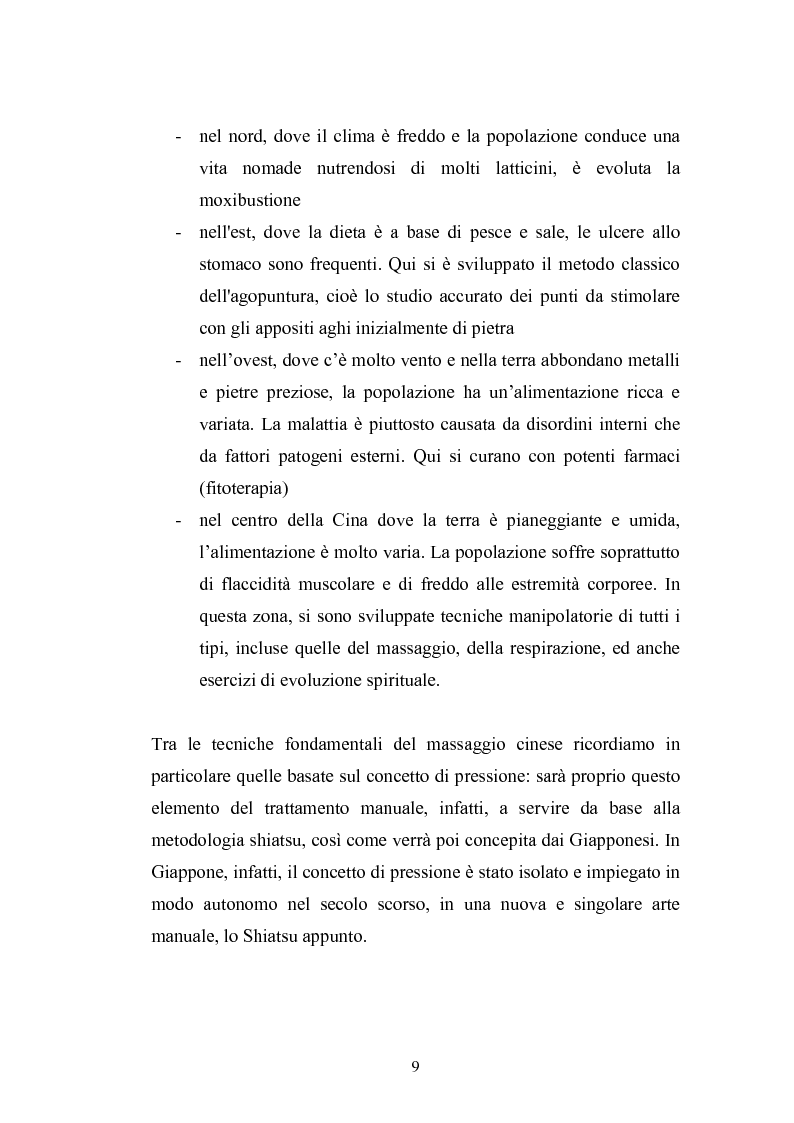 Anteprima della tesi: Concezioni della corporeità e del benessere psicofisico: esperienze di formazione di uno shiatsuka, Pagina 8
