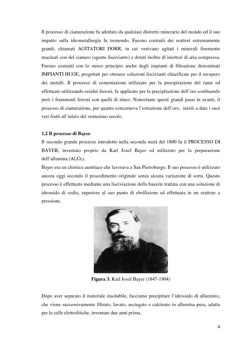 Anteprima della tesi: Processi idrometallurgici in scala di laboratorio per l'estrazione di oro da minerali (cnr roma), Pagina 5