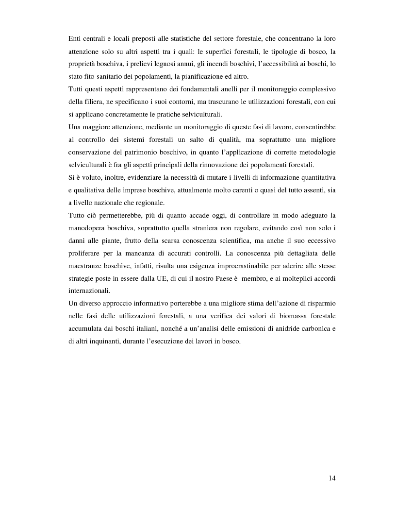 Anteprima della tesi: Confronto fra diverse tipologie di abbattimento ed esbosco in tre regioni italiane, Pagina 7