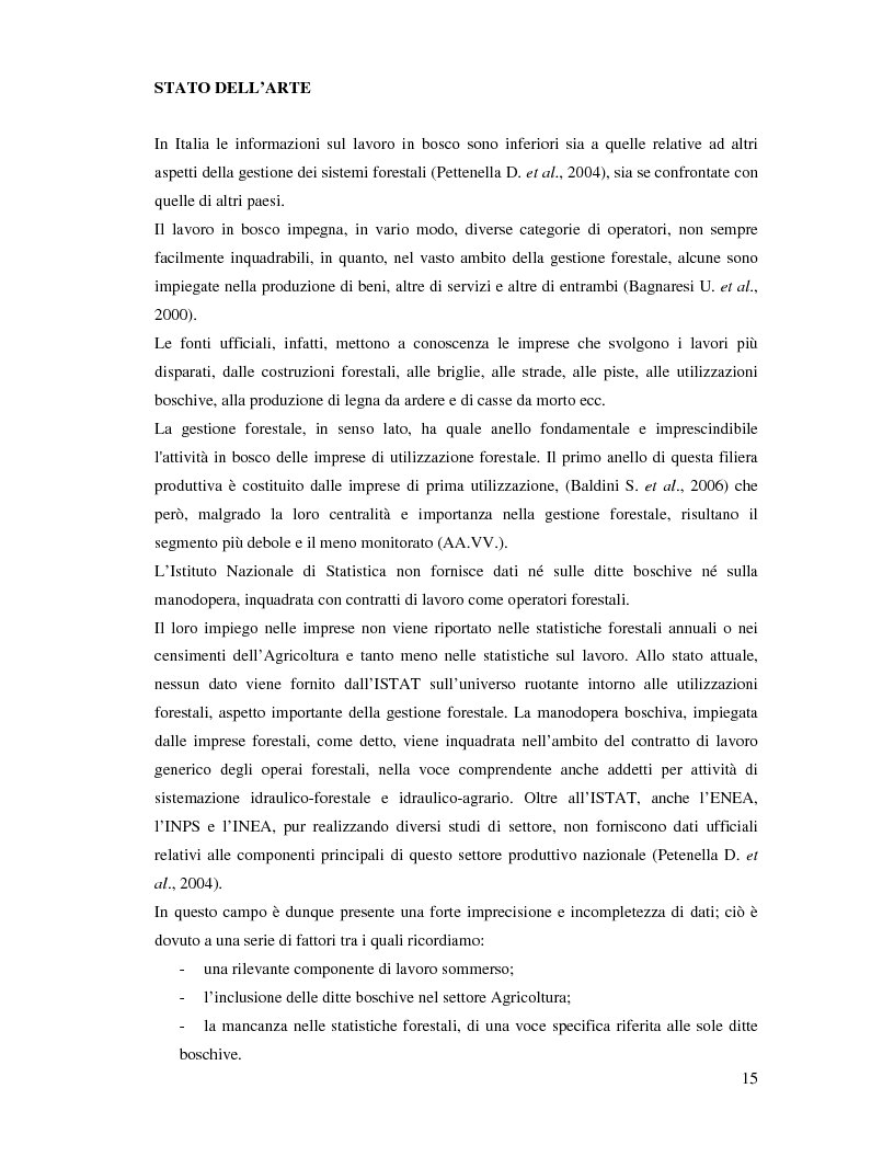 Anteprima della tesi: Confronto fra diverse tipologie di abbattimento ed esbosco in tre regioni italiane, Pagina 8