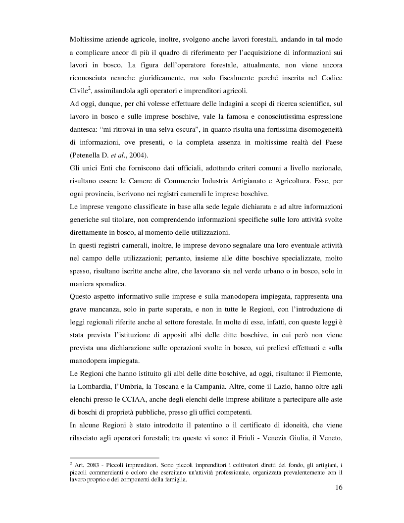 Anteprima della tesi: Confronto fra diverse tipologie di abbattimento ed esbosco in tre regioni italiane, Pagina 9