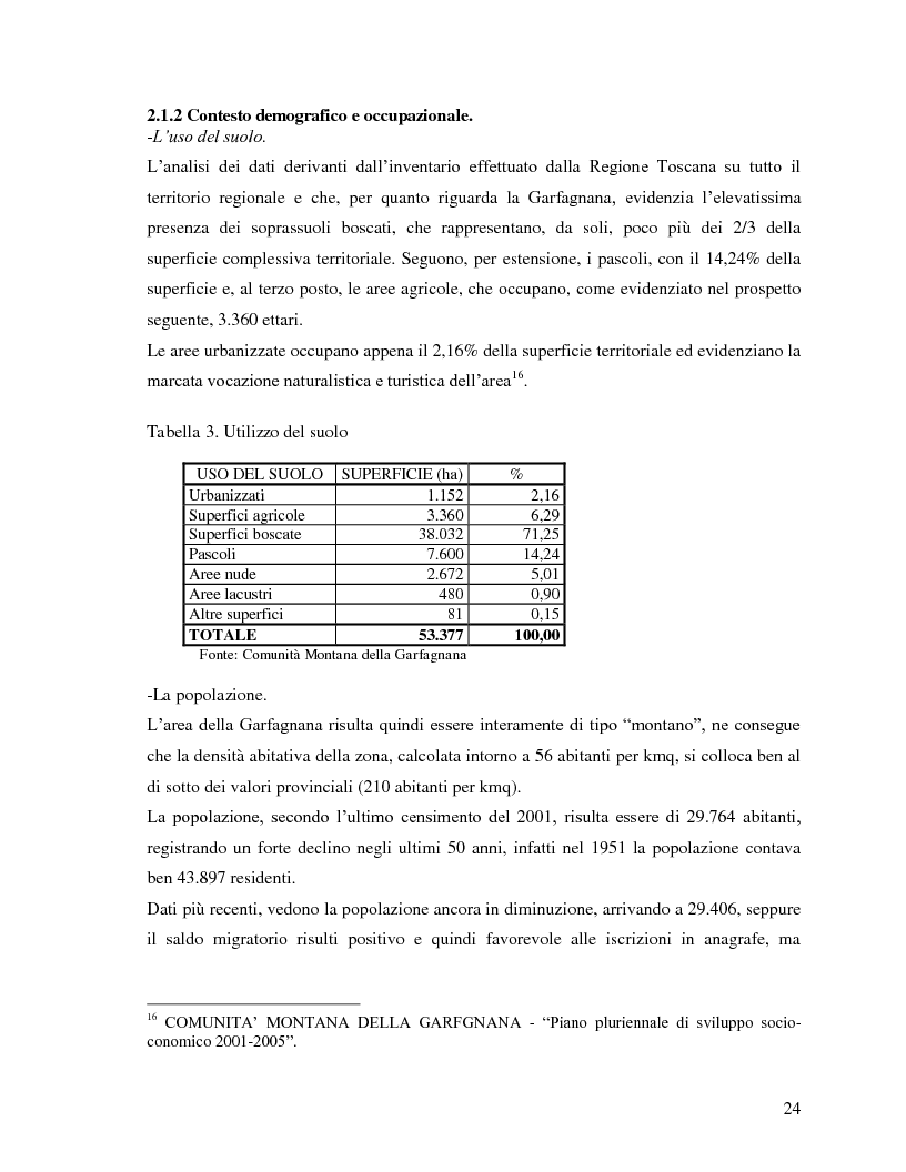 Anteprima della tesi: Il turismo rurale e la valorizzazione delle risorse caratteristiche del territorio: il caso della Garfagnana, Pagina 5