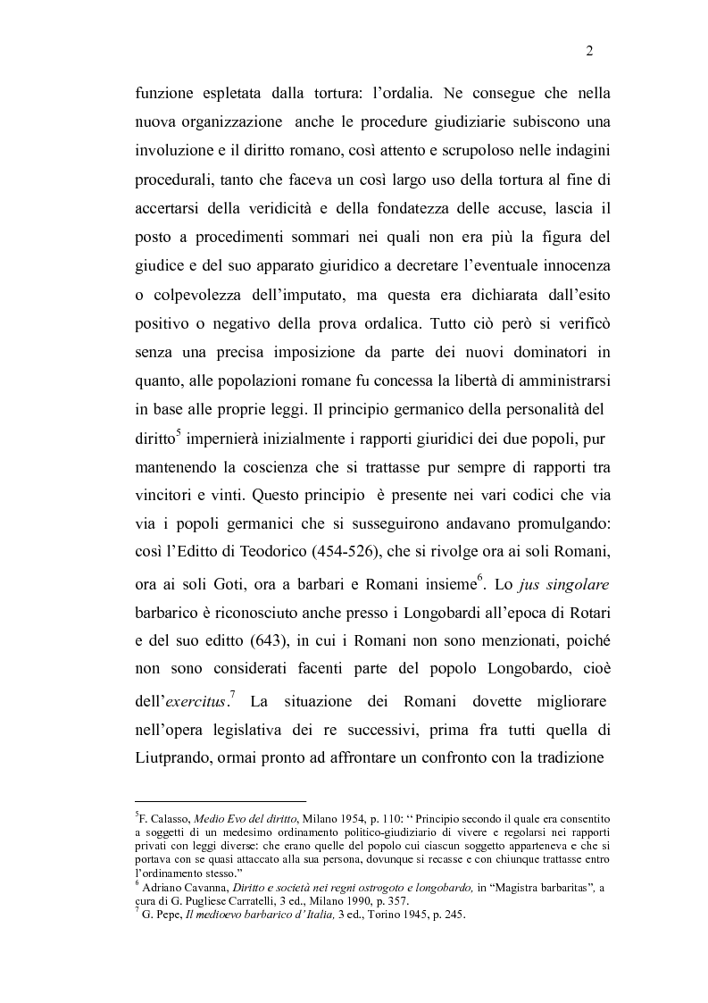 Anteprima della tesi: Ordalie, torture e supplizi capitali: il corpo sotto accusa nell'Europa medievale, Pagina 3
