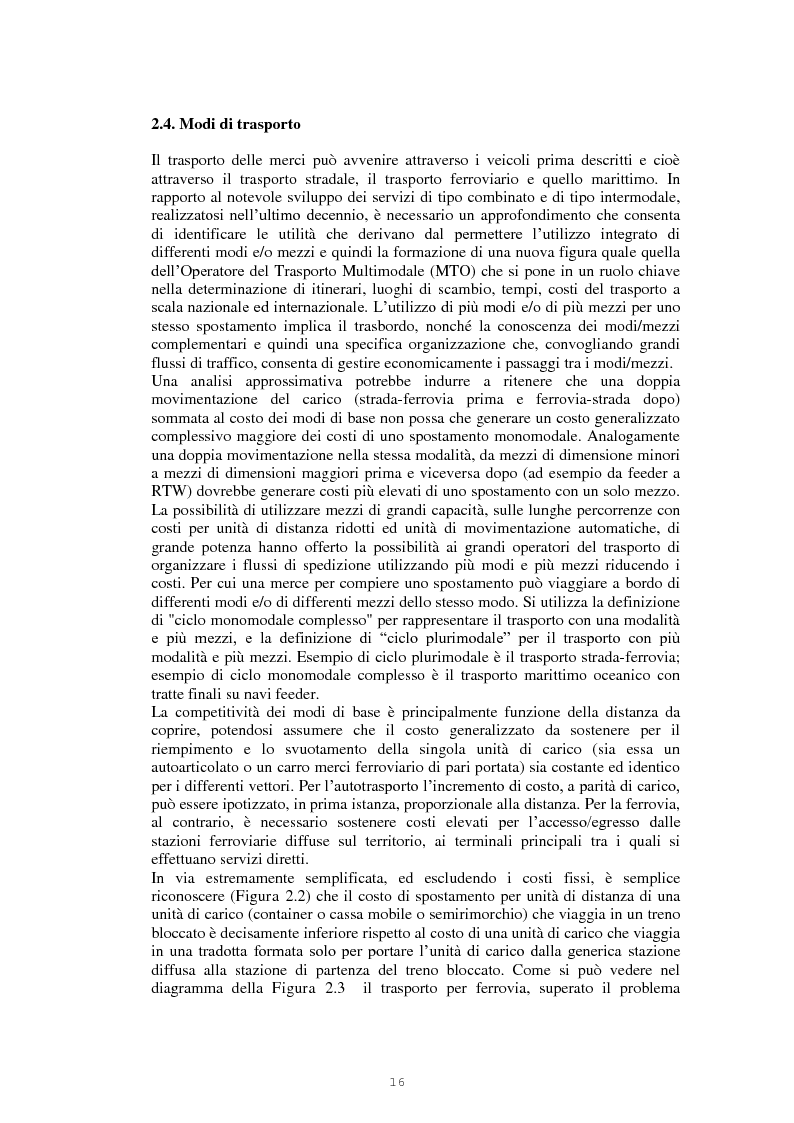 Estratto dalla tesi: Il nodo logistico di Gioia Tauro a servizio della Sicilia. Potenzialità e criticità per il settore agrumicolo.
