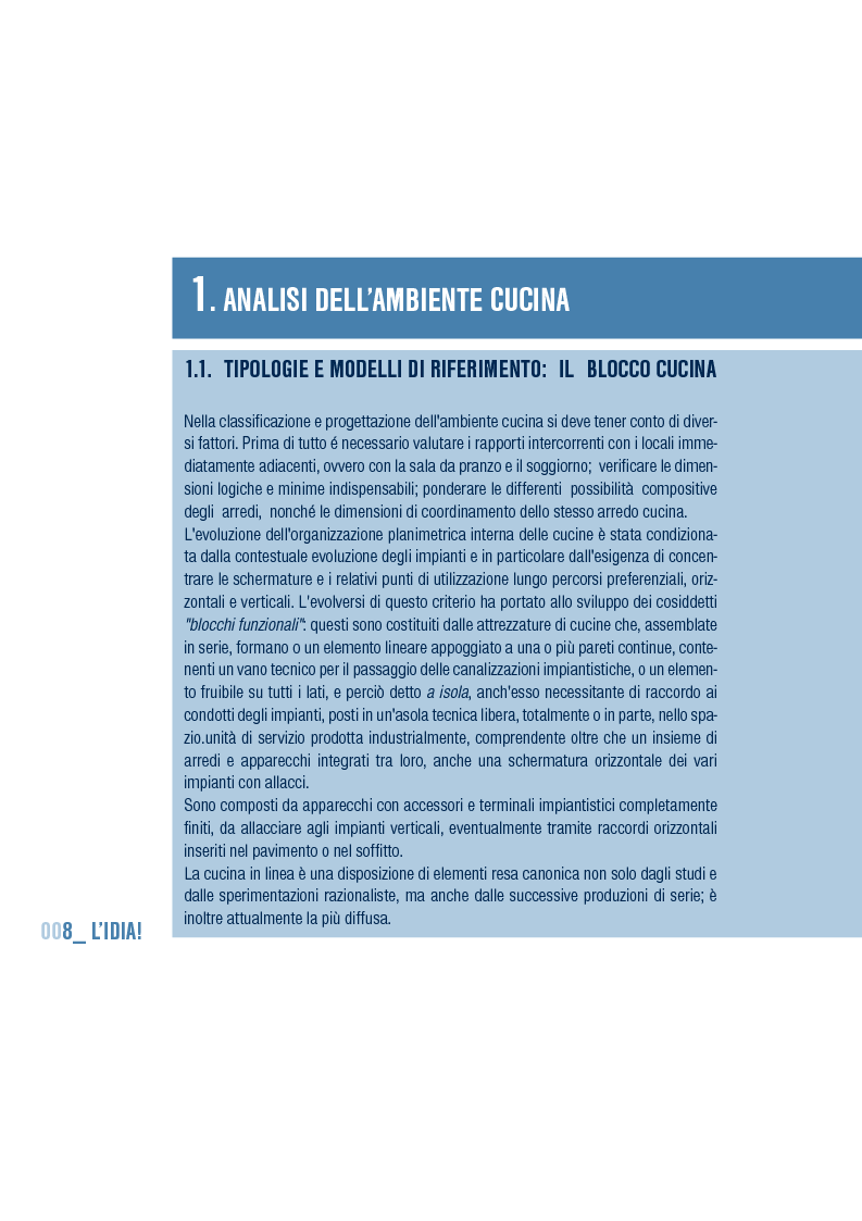 Anteprima della tesi: L'IDIA! La cucina minima, Pagina 5