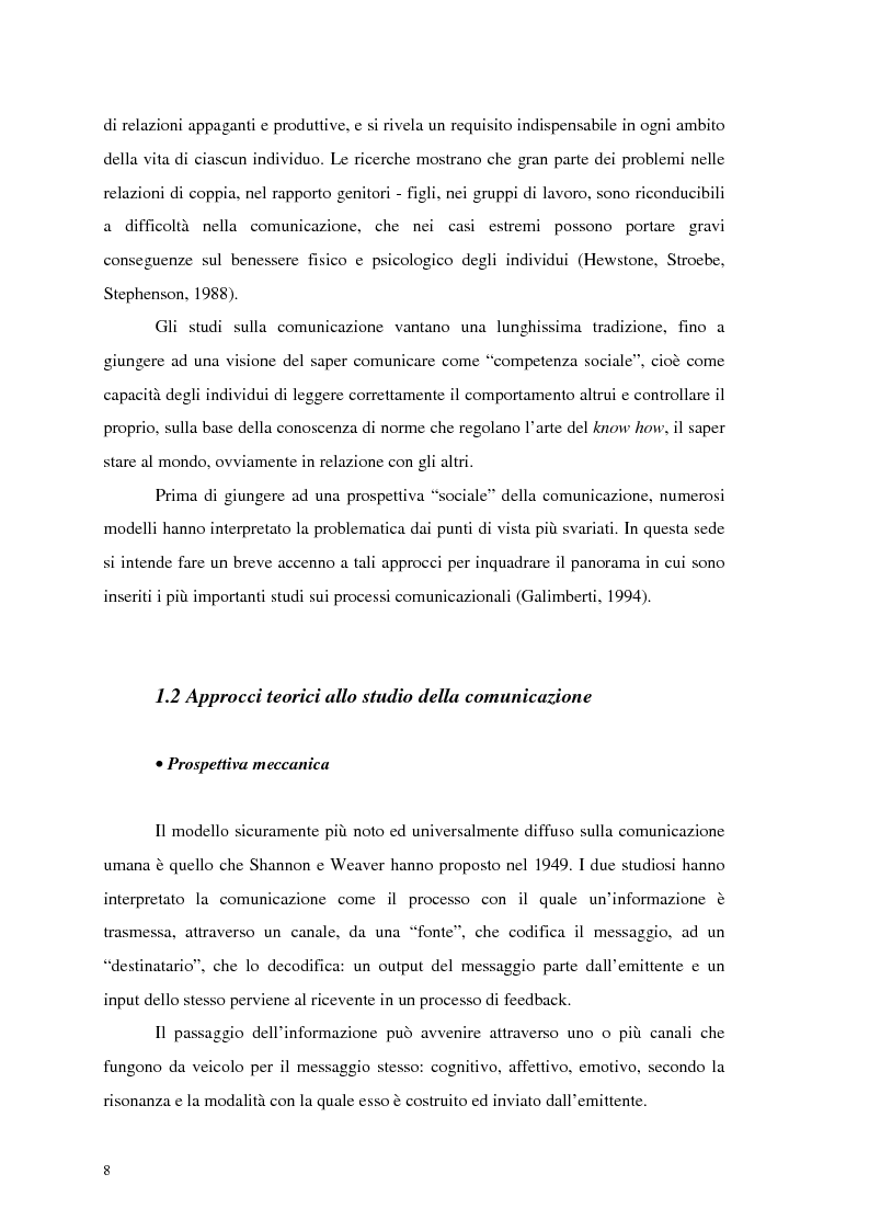 Anteprima della tesi: La comunicazione nelle imprese sociali: il progetto di una newsletter, Pagina 6