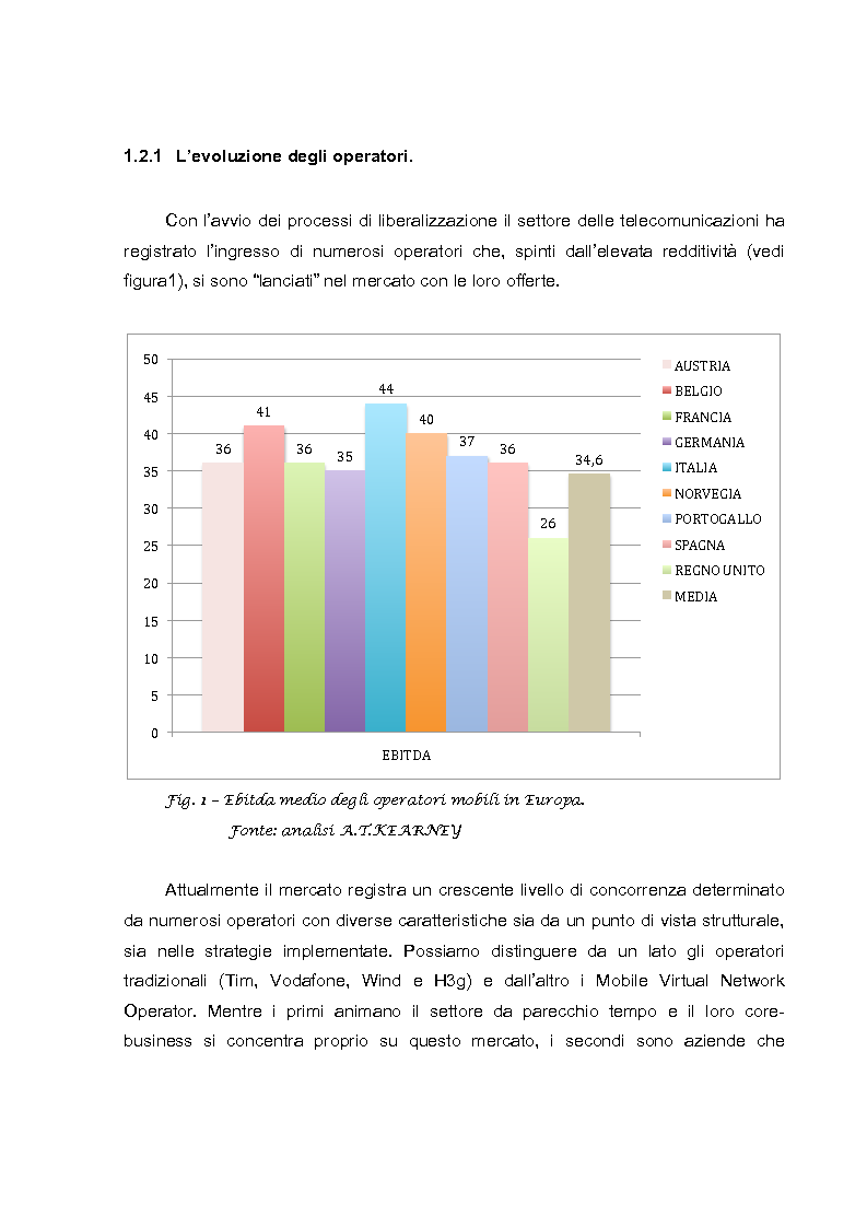 Anteprima della tesi: L'evoluzione dei canali di vendita nel settore delle telecomunicazioni mobili e concept sulle ferrovie del futuro., Pagina 7