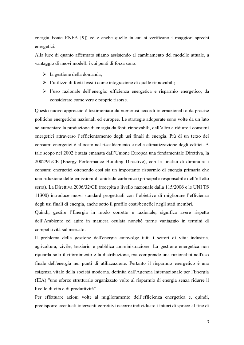 Anteprima della tesi: Progettazione di un sistema di acquisizione dati e messa a punto di un software per il monitoraggio dei consumi energetici XXXXXXX S.P.A., Pagina 3