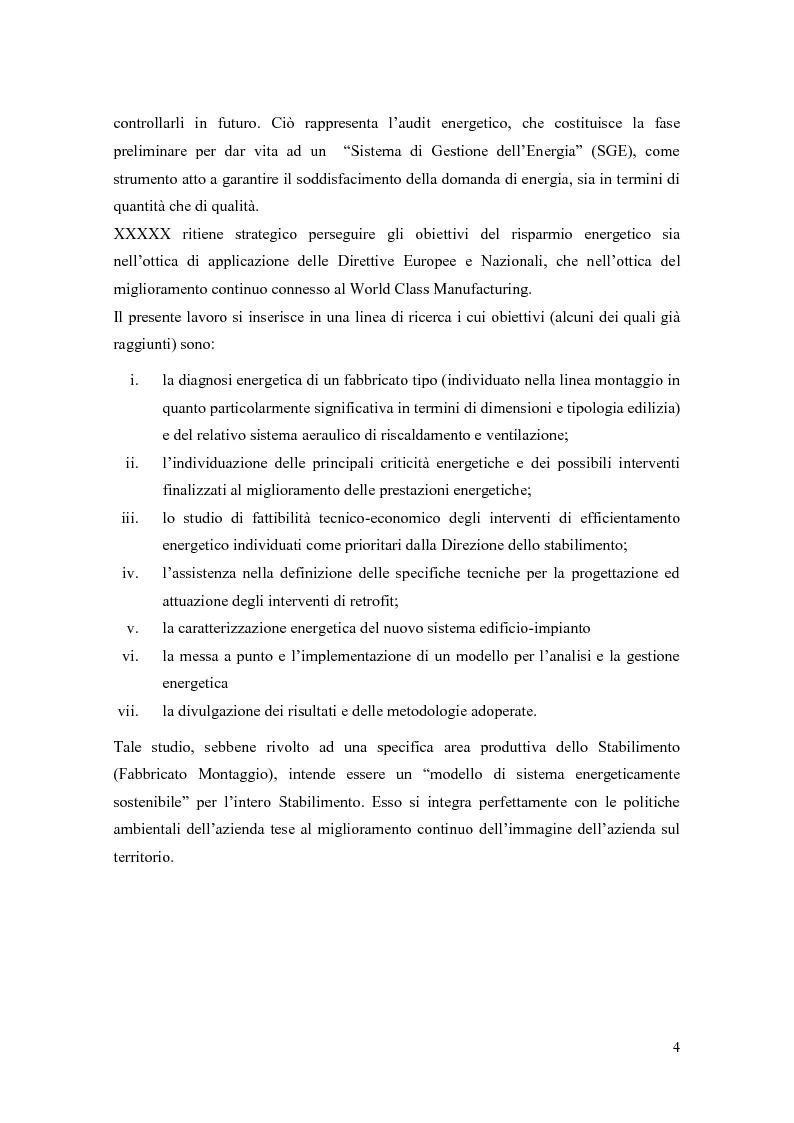 Anteprima della tesi: Progettazione di un sistema di acquisizione dati e messa a punto di un software per il monitoraggio dei consumi energetici XXXXXXX S.P.A., Pagina 4