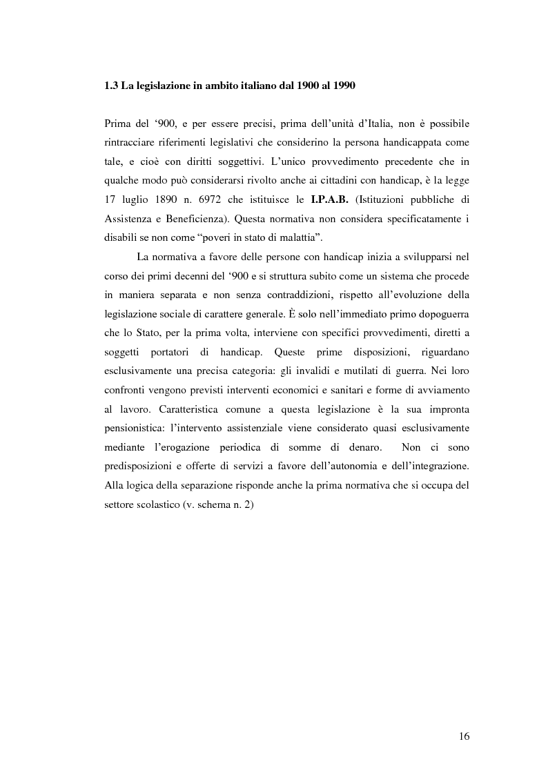 Anteprima della tesi: Biblioteca senza barriere: accessibilità per il disabile, Pagina 12