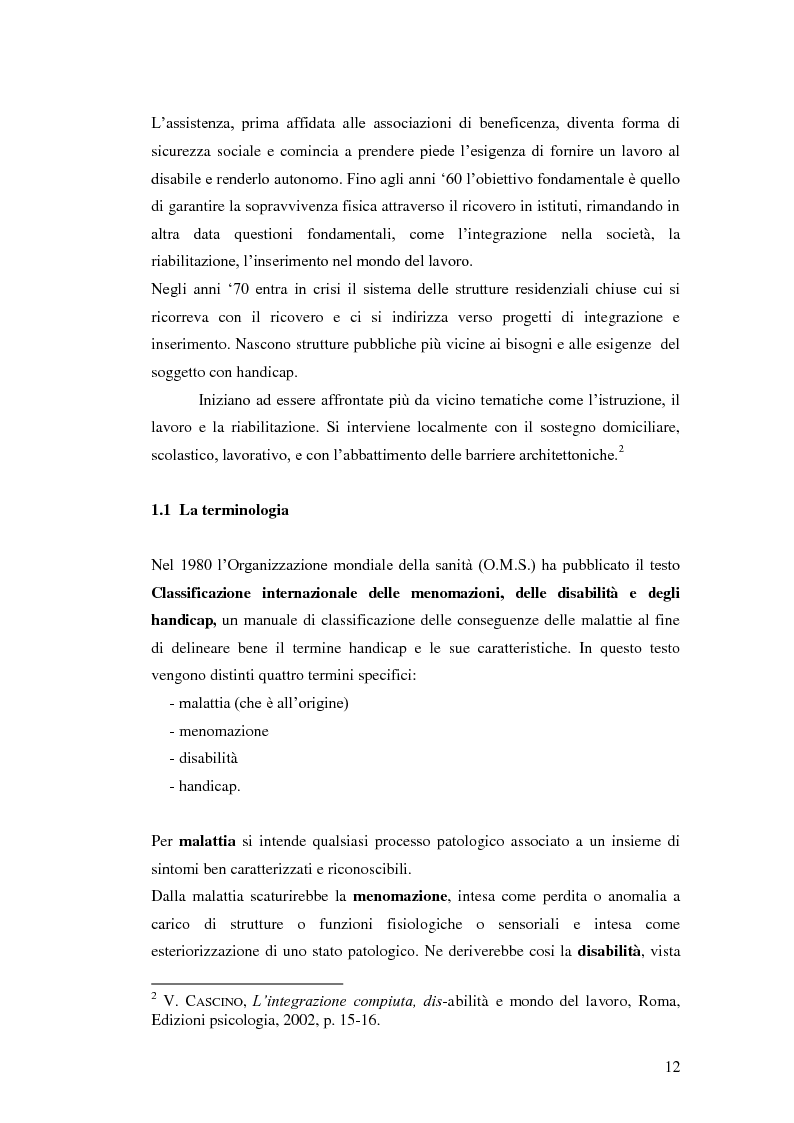 Anteprima della tesi: Biblioteca senza barriere: accessibilità per il disabile, Pagina 8