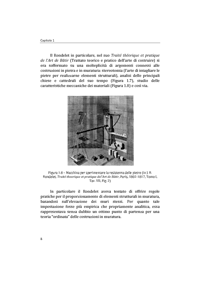 Anteprima della tesi: Analisi non lineare di pareti murarie sotto azioni orizzontali: modellazione a telaio Equivalente, Pagina 9