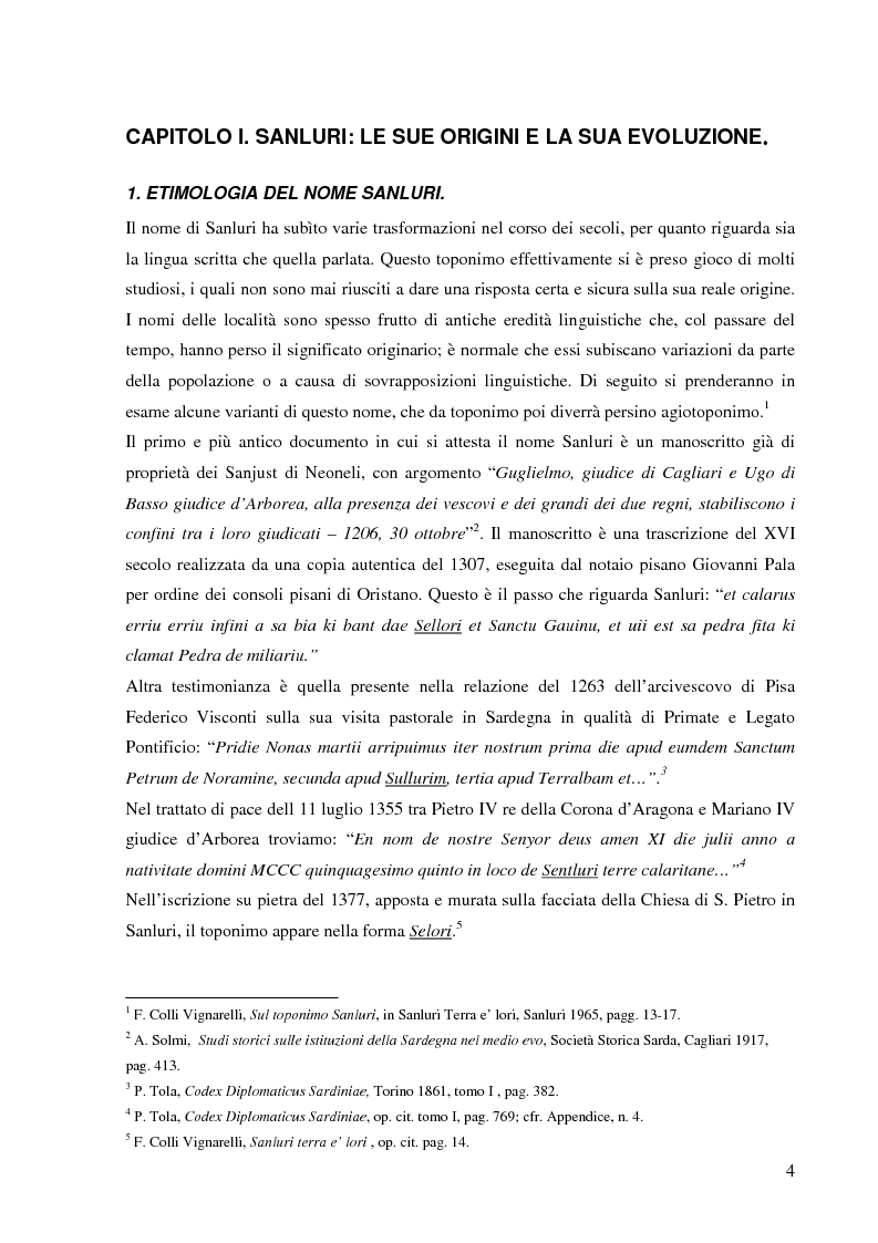 Anteprima della tesi: Dalla pace alla battaglia di Sanluri (1355-1409). Fonti documentarie e cronachistiche, Pagina 3