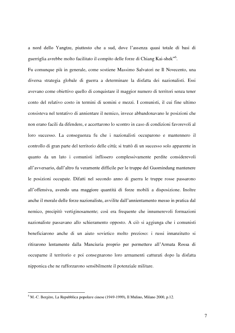 Anteprima della tesi: Taiwan: indipendenza o unificazione con la Cina. Una questione ancora irrisolta., Pagina 8
