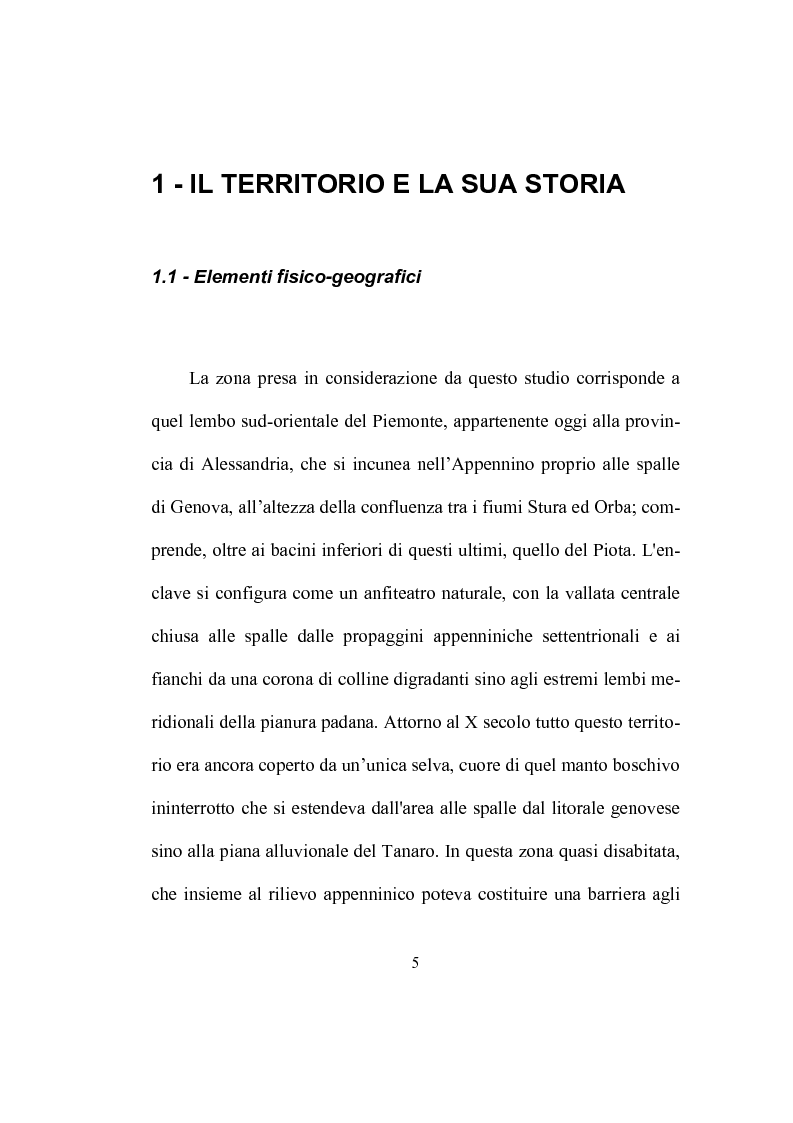 Anteprima della tesi: Strutture ecclesiastiche dell'Ovadese medioevale, Pagina 4