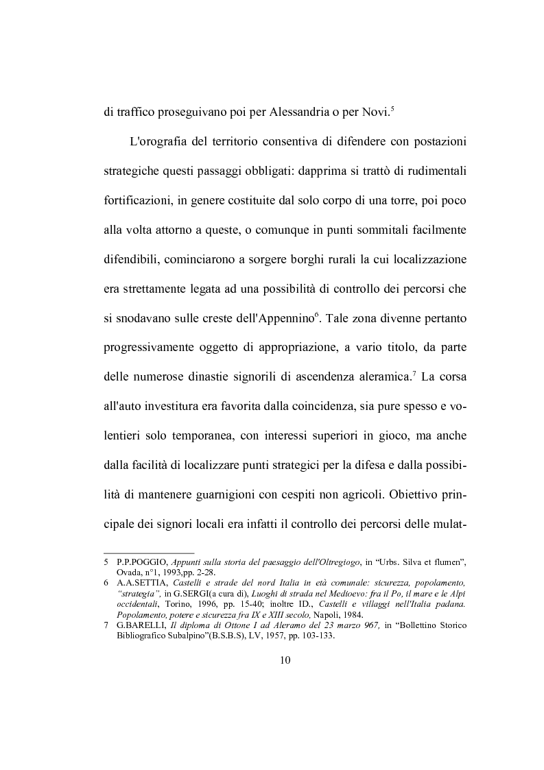 Anteprima della tesi: Strutture ecclesiastiche dell'Ovadese medioevale, Pagina 9