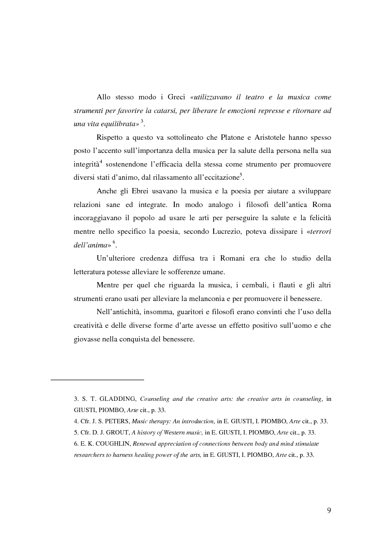 Anteprima della tesi: L'Arte e L'Espressività nel programma educativo e terapeutico di una comunità per minori e adolescenti, Pagina 3